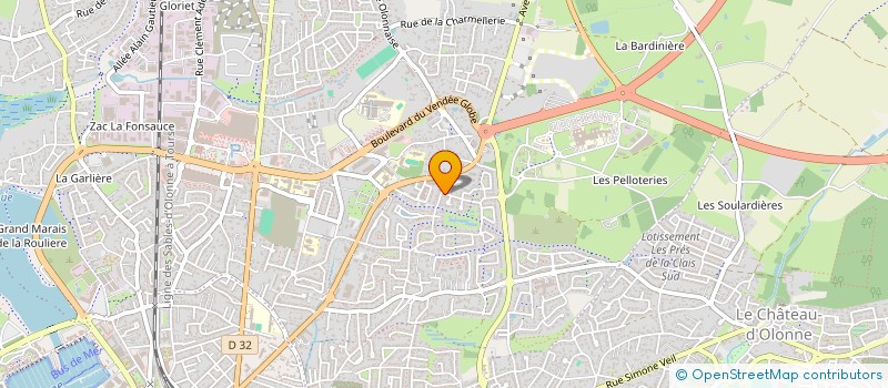 localisation de l'entreprise TL2G à LES SABLES-D'OLONNE