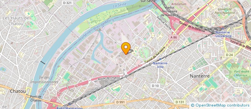 localisation de l'entreprise TL2S  NANTERRE