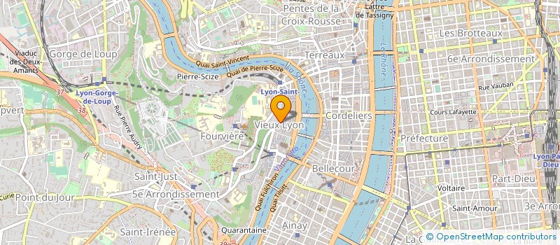 localisation de l'entreprise TLA à LYON