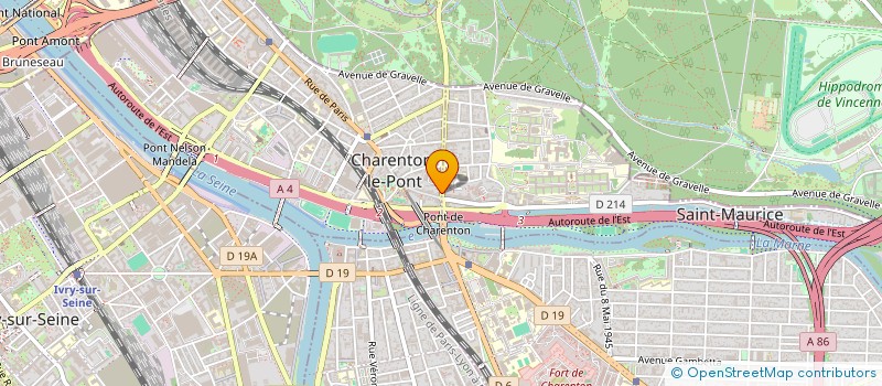 localisation de l'entreprise TLA  CHARENTON-LE-PONT