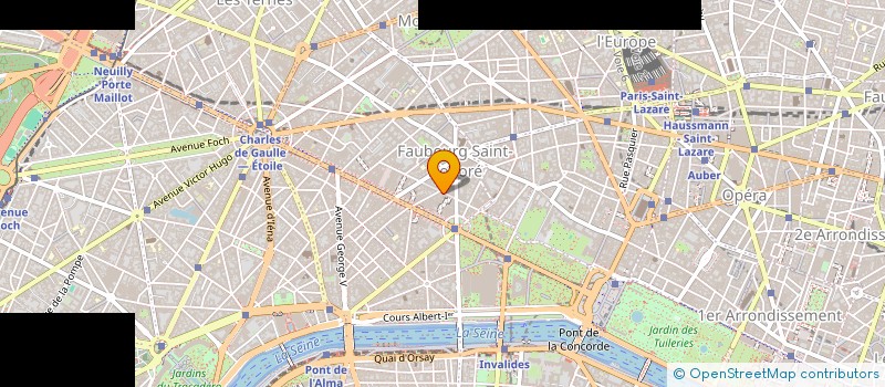 localisation de l'entreprise TLA CONSULTING  PARIS