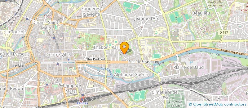 localisation de l'entreprise TLABS à RENNES