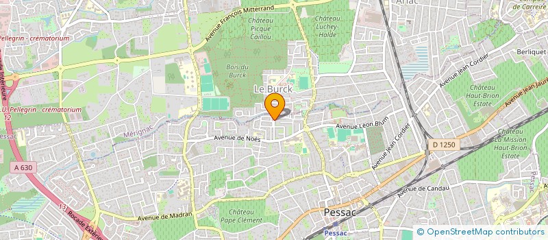 localisation de l'entreprise TLAC  PESSAC