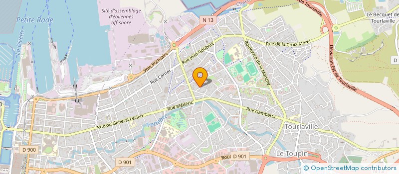 localisation de l'entreprise TLALOC INTERNATIONAL  CHERBOURG-EN-COTENTIN