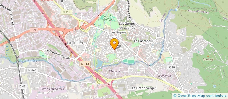localisation de l'entreprise TLB à VITROLLES