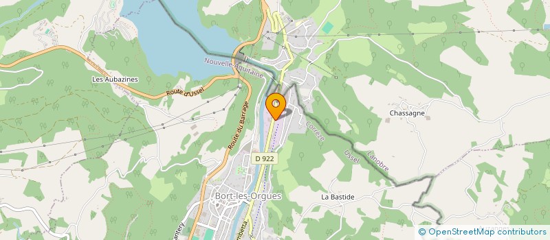 localisation de l'entreprise TLB  BORT-LES-ORGUES