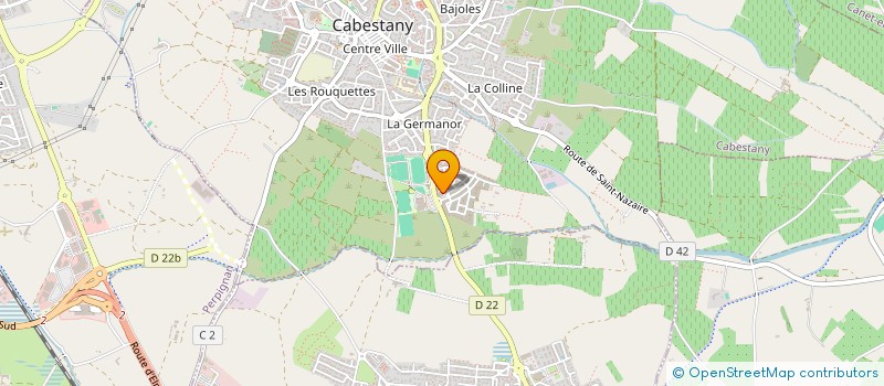 localisation de l'entreprise TLB CONNECT à CABESTANY