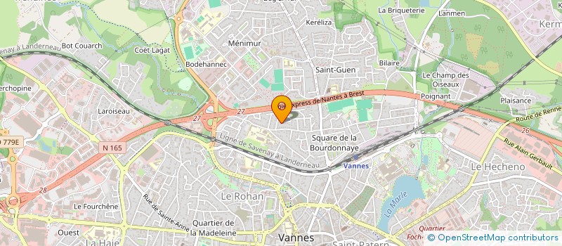 localisation de l'entreprise TLB CONSULTING à VANNES