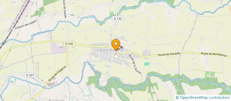 localisation de l'entreprise TLBTK  LA BATIE-ROLLAND