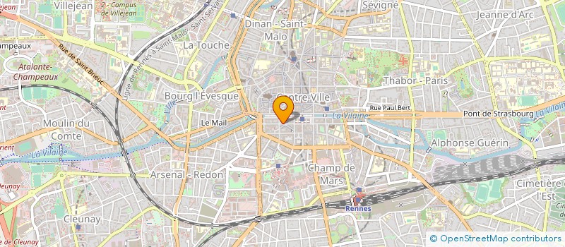 localisation de l'entreprise TLC à RENNES