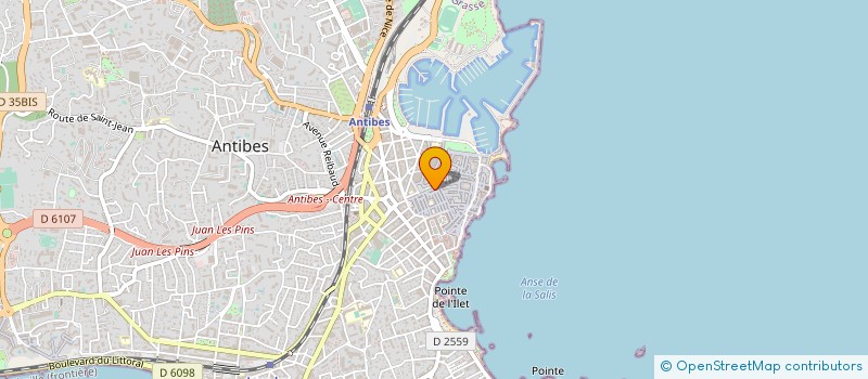 localisation de l'entreprise TLC ANTIBES à ANTIBES
