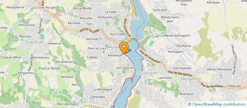 localisation de l'entreprise TLC ECTA  PLOUHINEC