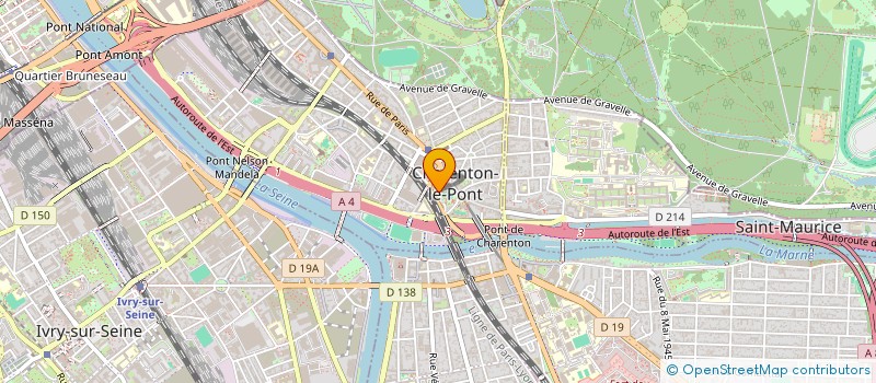localisation de l'entreprise TLC ENERGIES à CHARENTON-LE-PONT
