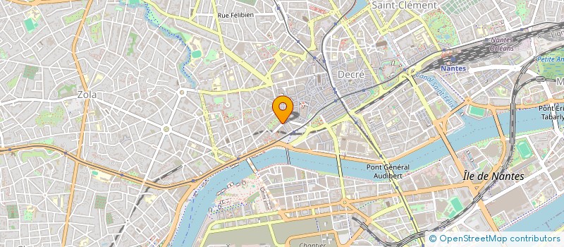 localisation de l'entreprise TLC-S à NANTES
