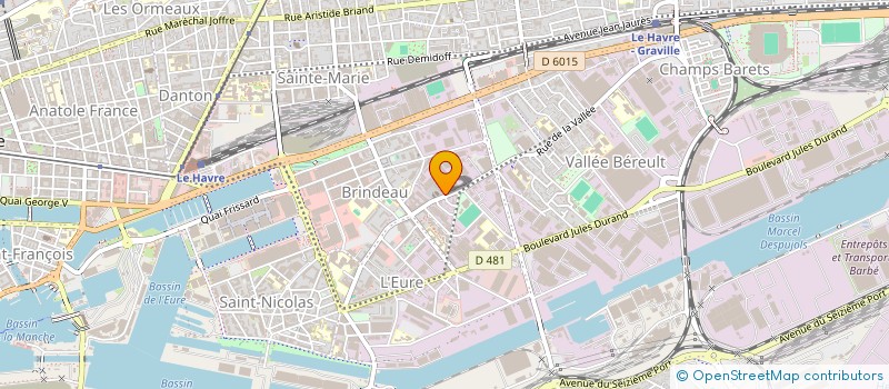 localisation de l'entreprise TLC VACANCES  LE HAVRE