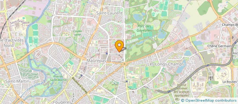 localisation de l'entreprise TLCL  RENNES