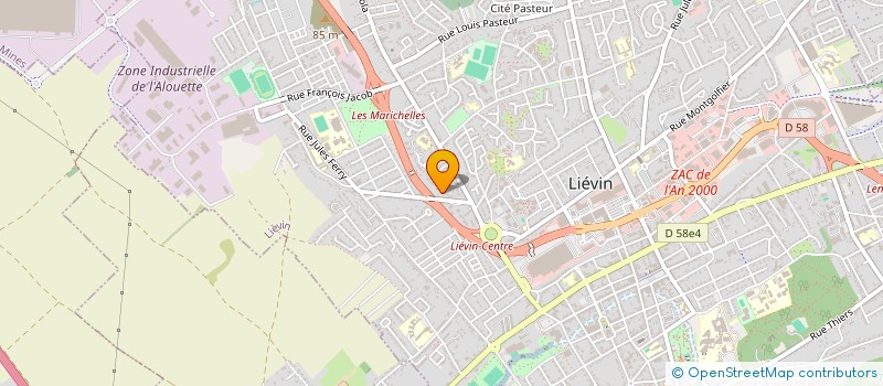 localisation de l'entreprise TLD  LIEVIN