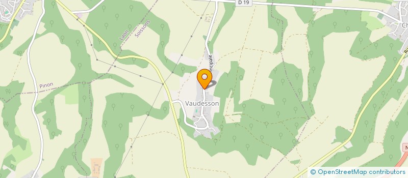 localisation de l'entreprise TLD02 HAUTS DE FRANCE  VAUDESSON