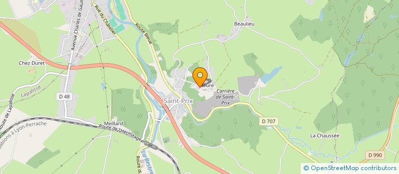 localisation de l'entreprise TLE  SAINT-PRIX