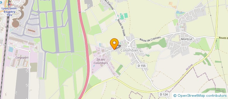 localisation de l'entreprise TLE SOLUTIONS à COLOMBIER-SAUGNIEU