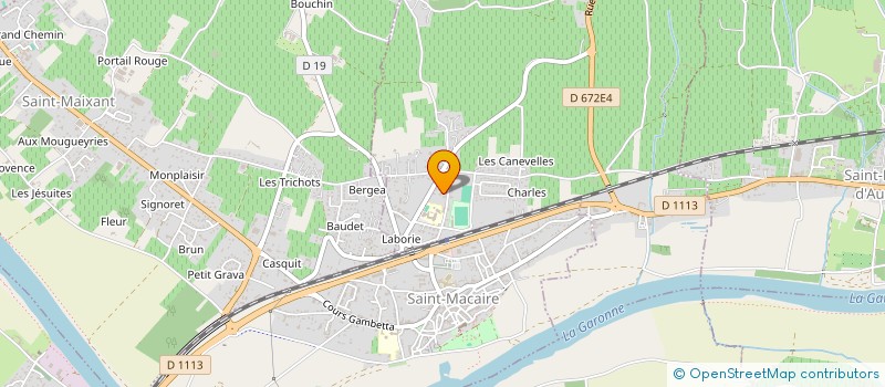 localisation de l'entreprise TLEA  LE PIAN-SUR-GARONNE