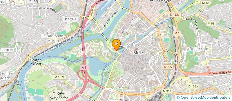 localisation de l'entreprise TLEMCANI F-M à METZ