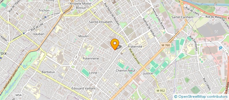 localisation de l'entreprise TLEMCANI VENTURE  ROUBAIX