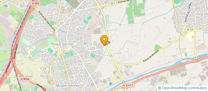 localisation de l'entreprise TLF à PERPIGNAN