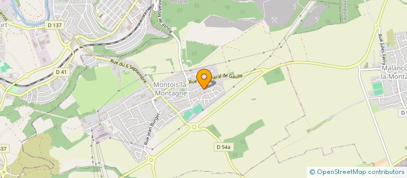 localisation de l'entreprise TLF FINANCES  MONTOIS-LA-MONTAGNE