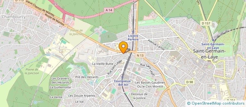 localisation de l'entreprise TLG CONSULTING  SAINT-GERMAIN-EN-LAYE