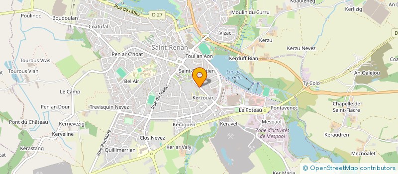 localisation de l'entreprise TLG PARTICIPATIONS  BENODET