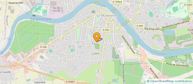 localisation de l'entreprise TLG SERVICES à BERGERAC