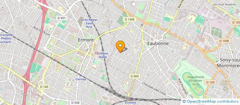 localisation de l'entreprise TLH à EAUBONNE