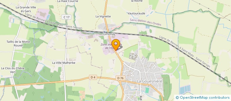 localisation de l'entreprise TLH ENERGY  LA GOUESNIERE