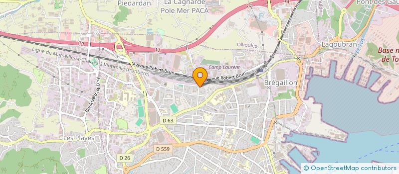 localisation de l'entreprise TLIBA SARL  LA SEYNE-SUR-MER