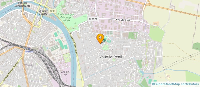 localisation de l'entreprise TLILI à VAUX-LE-PENIL