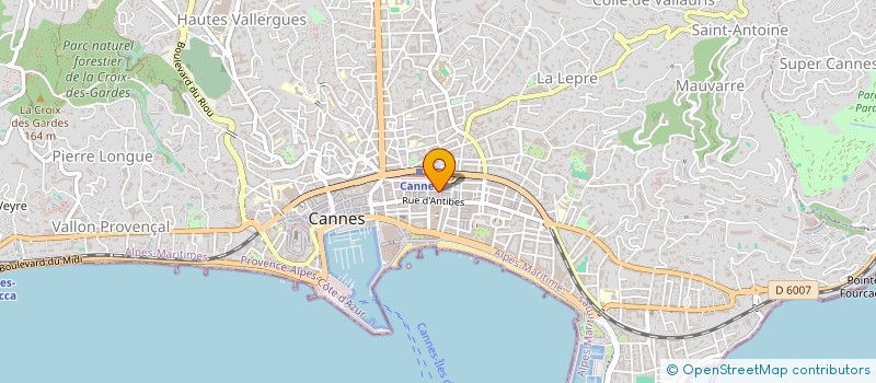 localisation de l'entreprise TLILI BATIMENT CANNOIS à CANNES