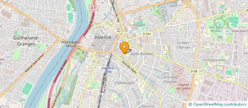 localisation de l'entreprise TLILI BOUBAKER à VALENCE