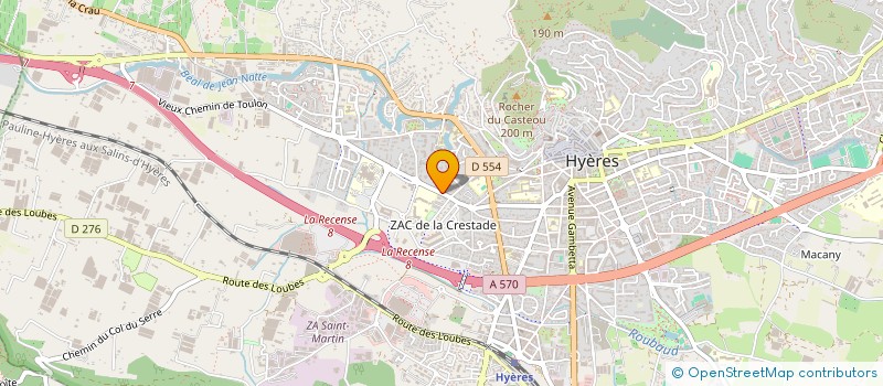 localisation de l'entreprise TLINER LABS  HYERES