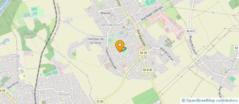 localisation de l'entreprise TLJ TRANSPORTS  ANNULLIN