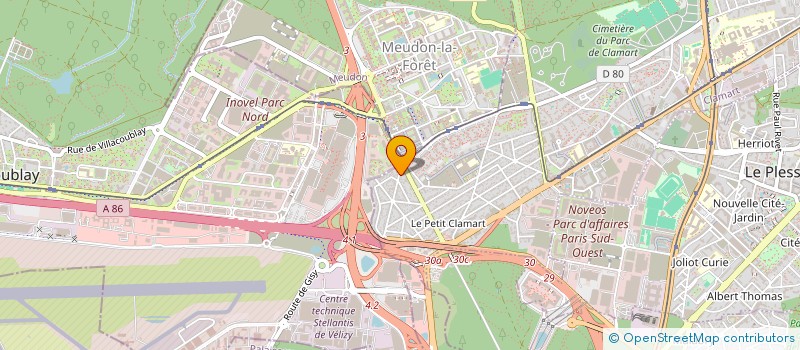 localisation de l'entreprise TLJL à CLAMART