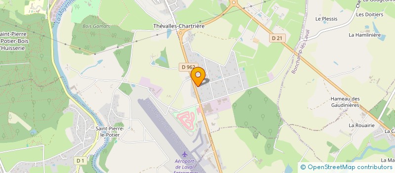 localisation de l'entreprise TLK à LAVAL