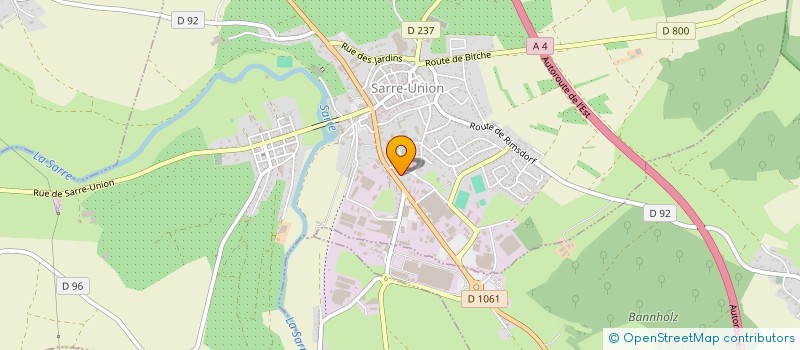 localisation de l'entreprise TLK BUSINESS  BUHL-LORRAINE