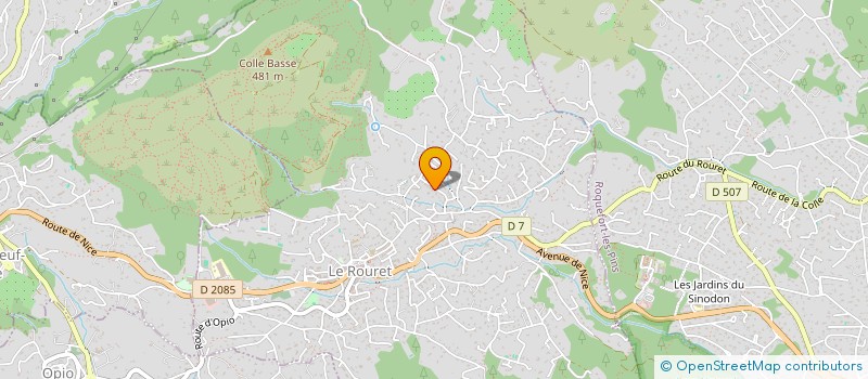 localisation de l'entreprise TLK TEAM  LE ROURET