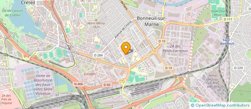 localisation de l'entreprise TLK TRANSPORTS à BONNEUIL-SUR-MARNE