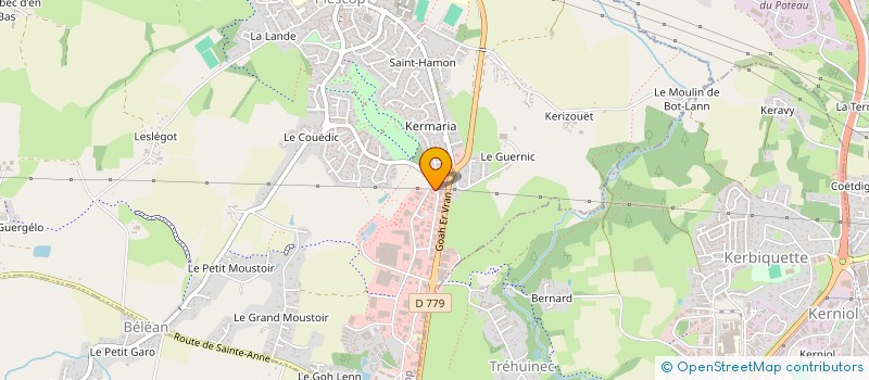 localisation de l'entreprise TLLG  PLESCOP