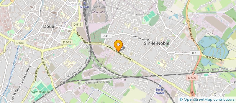 localisation de l'entreprise TLM  FLERS-EN-ESCREBIEUX