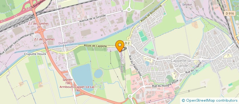 localisation de l'entreprise TLM  ARMBOUTS-CAPPEL