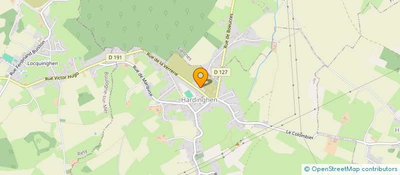 localisation de l'entreprise TLM  HARDINGHEN