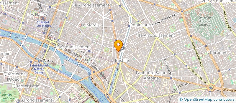 localisation de l'entreprise TLM COIFFURE  PARIS